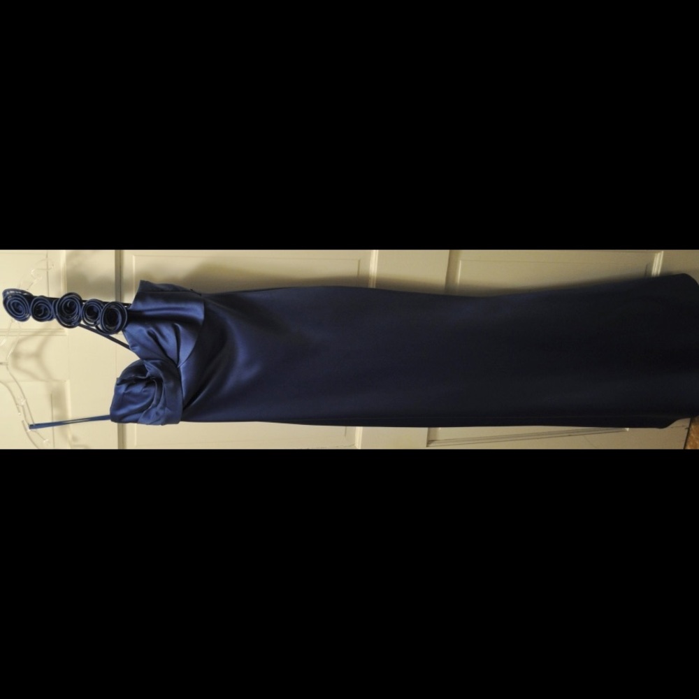 ALEXIA Designs PROM GOWN/ Royal Blue/One shoulder